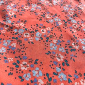 Wild Pearl Peach Floral Sleeveless Top